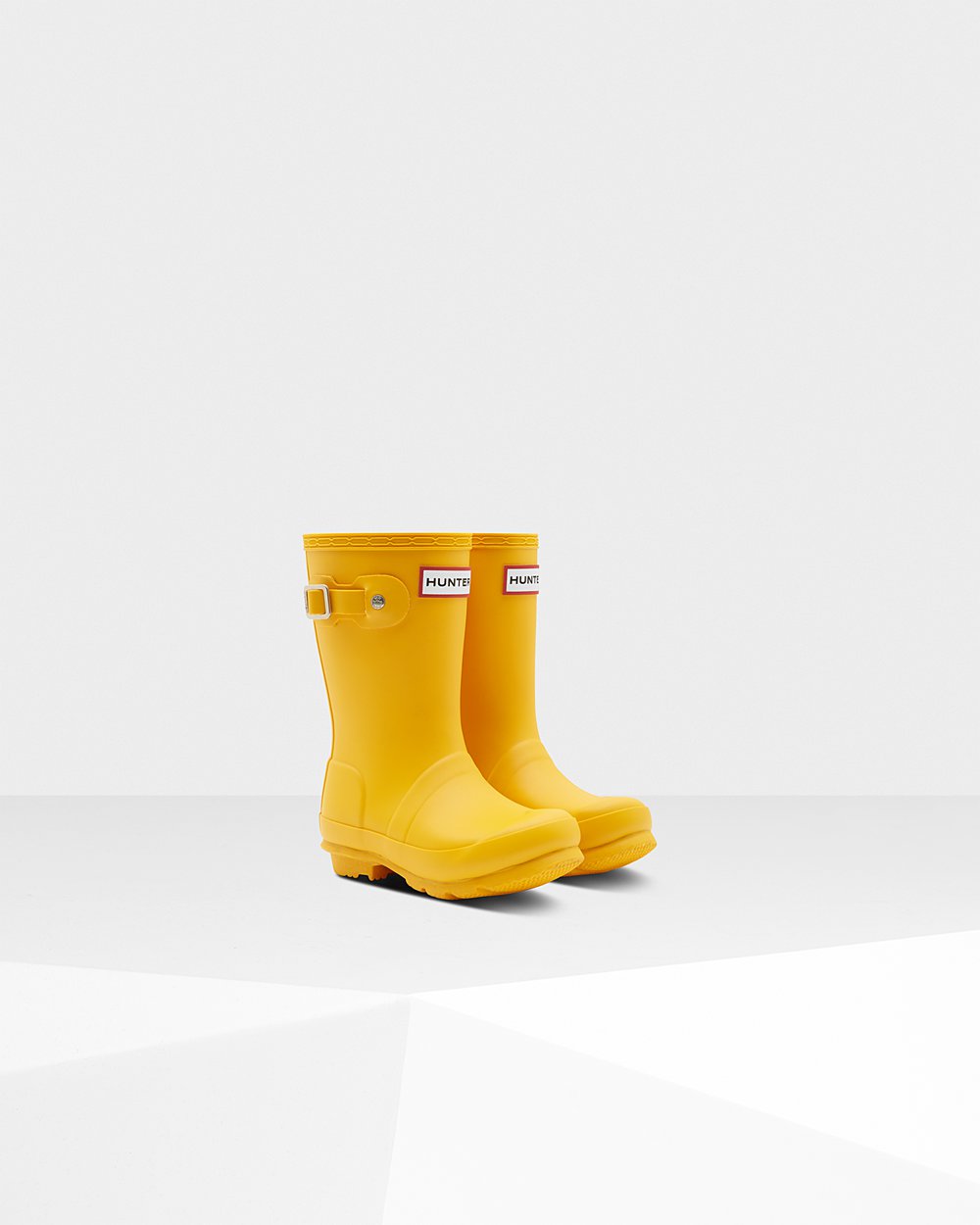 Hunter Original Little Rain Boots - Discount Kids Yellow - CTBIHN173